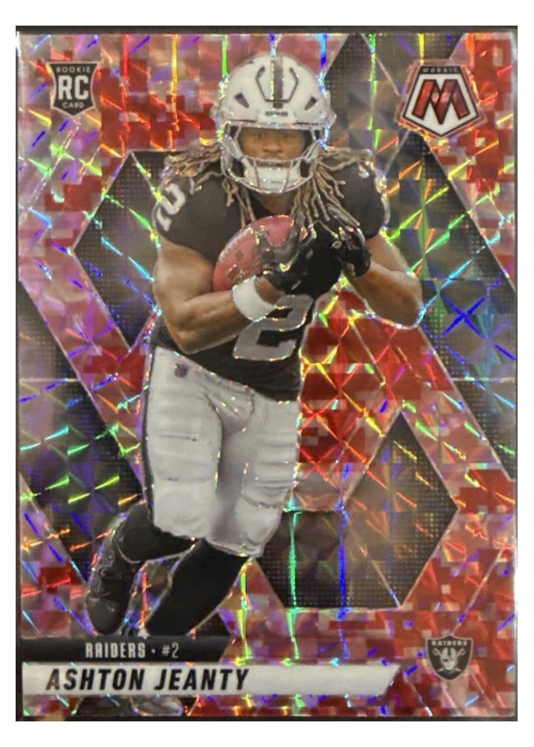 2025 Panini Mosaic Base Set Ashton Jeanty #345 card