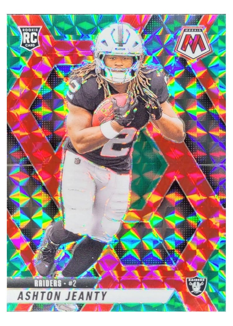 2025 Panini Mosaic Base Set Ashton Jeanty #345 card
