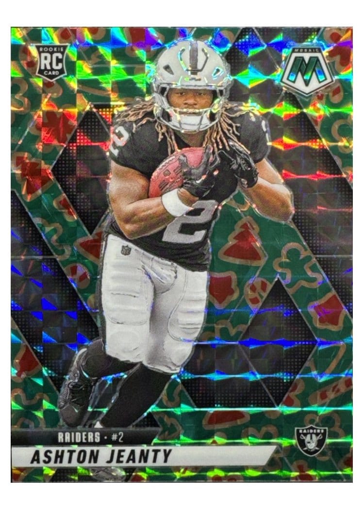 2025 Panini Mosaic Base Set Ashton Jeanty #345 card