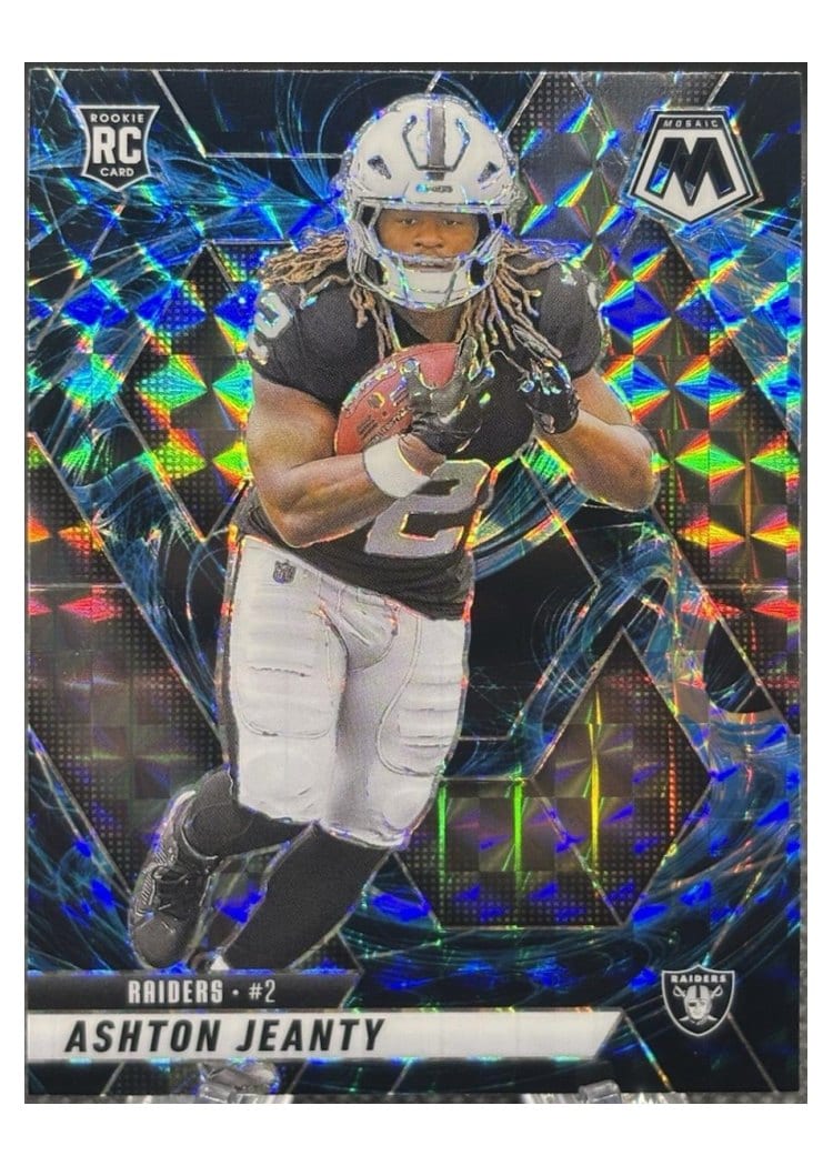 2025 Panini Mosaic Base Set Ashton Jeanty #345 card