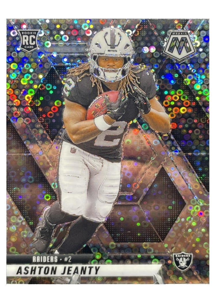2025 Panini Mosaic Base Set Ashton Jeanty #345 card