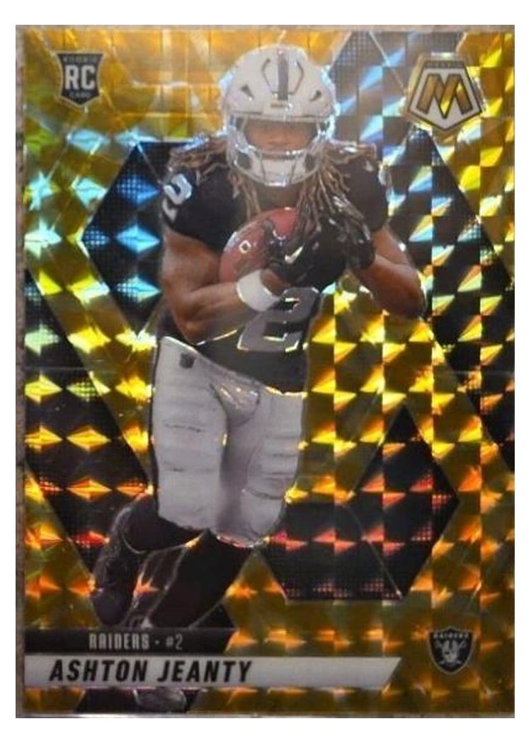 2025 Panini Mosaic Base Set Ashton Jeanty #345 card
