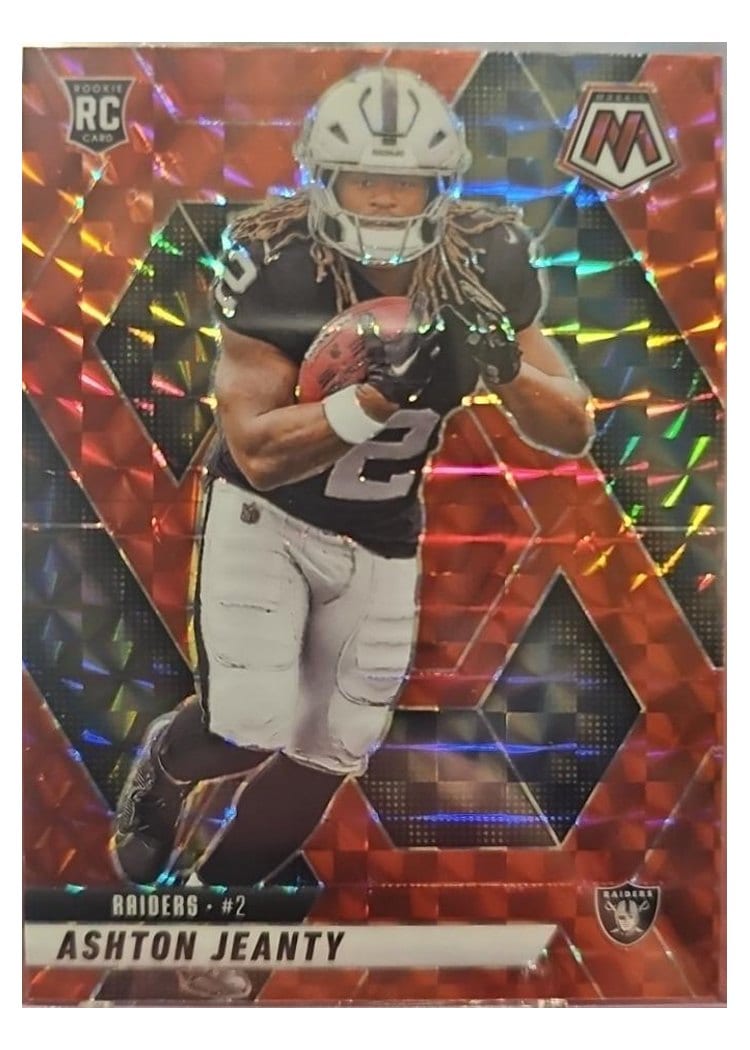 2025 Panini Mosaic Base Set Ashton Jeanty #345 card