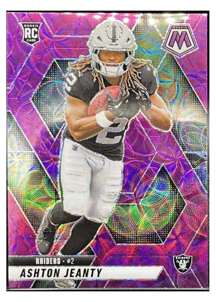 2025 Panini Mosaic Base Set Ashton Jeanty #345 card