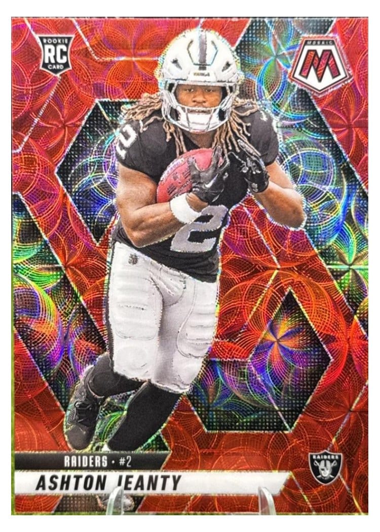 2025 Panini Mosaic Base Set Ashton Jeanty #345 card