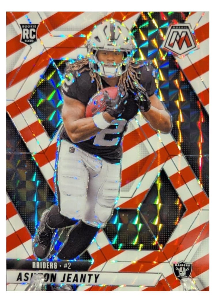 2025 Panini Mosaic Base Set Ashton Jeanty #345 card