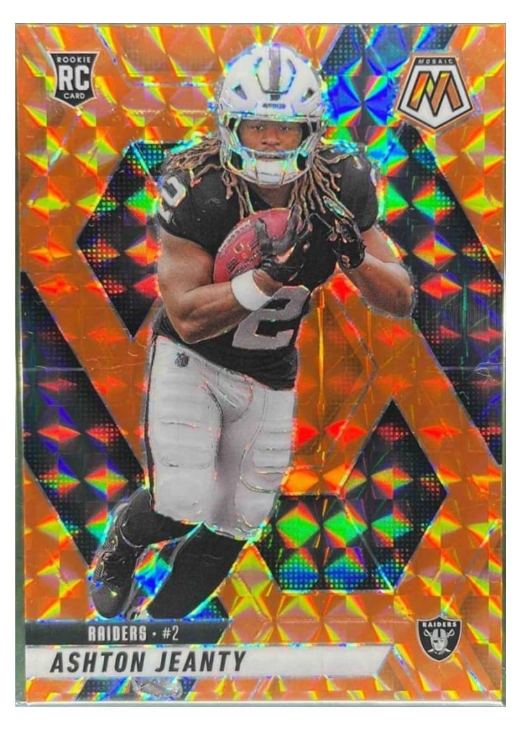 2025 Panini Mosaic Base Set Ashton Jeanty #345 card