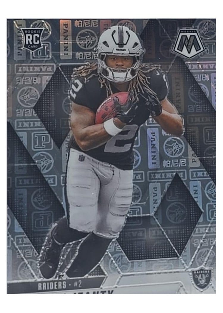 2025 Panini Mosaic Base Set Ashton Jeanty #345 card