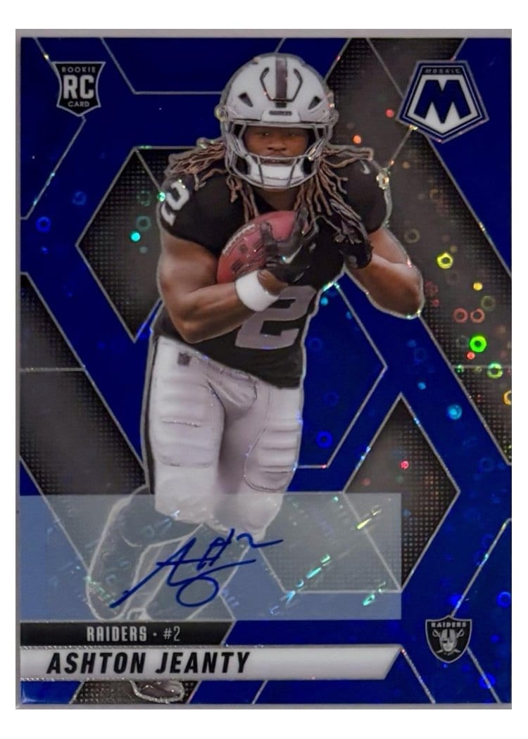 2025 Panini Mosaic Base Set Ashton Jeanty #345 card