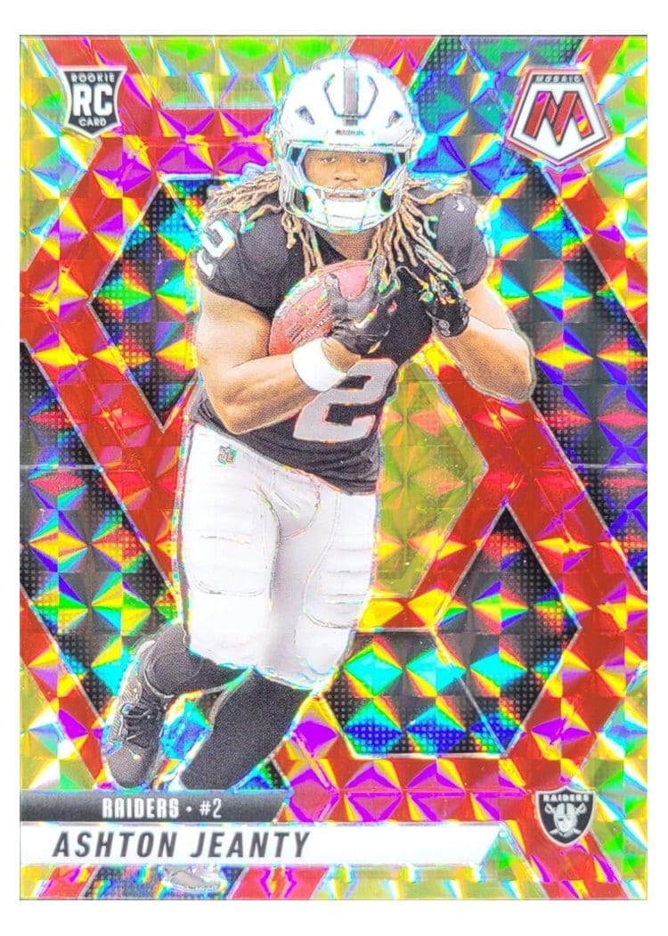 2025 Panini Mosaic Base Set Ashton Jeanty #345 card