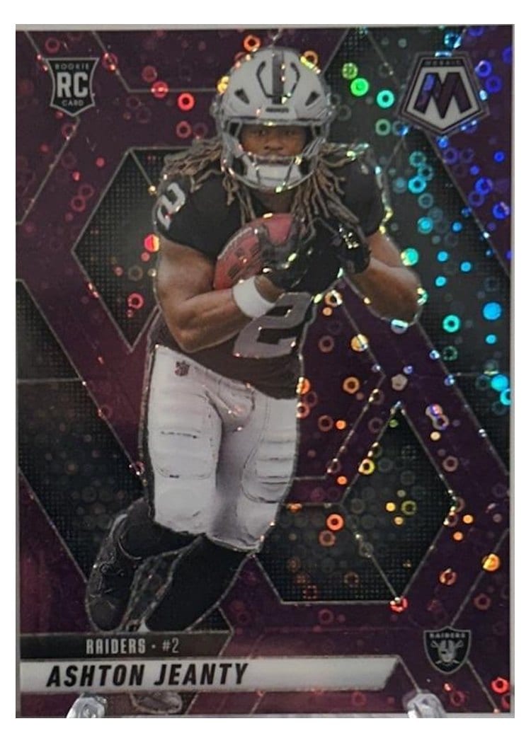 2025 Panini Mosaic Base Set Ashton Jeanty #345 card