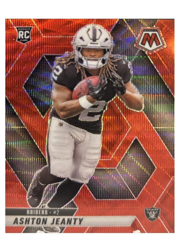 2025 Panini Mosaic Base Set Ashton Jeanty #345 card