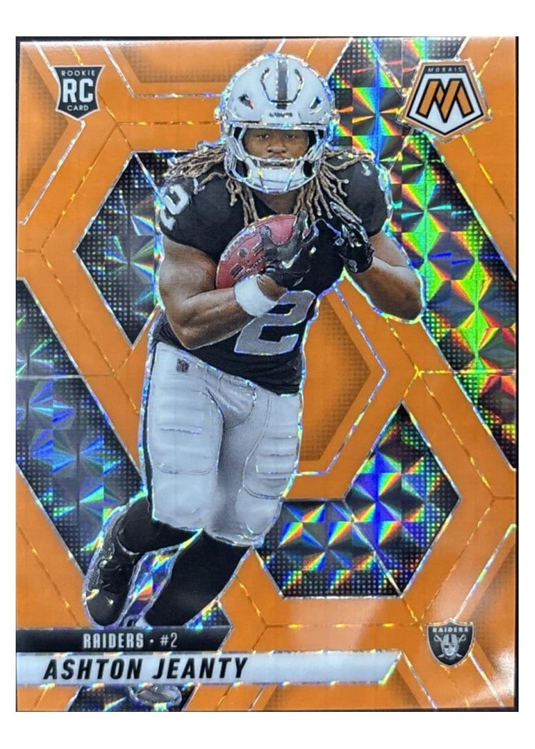 2025 Panini Mosaic Base Set Ashton Jeanty #345 card
