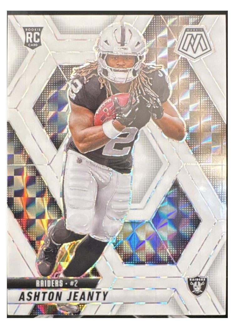 2025 Panini Mosaic Base Set Ashton Jeanty #345 card