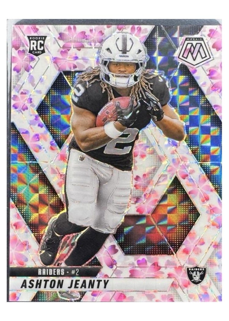 2025 Panini Mosaic Base Set Ashton Jeanty #345 card