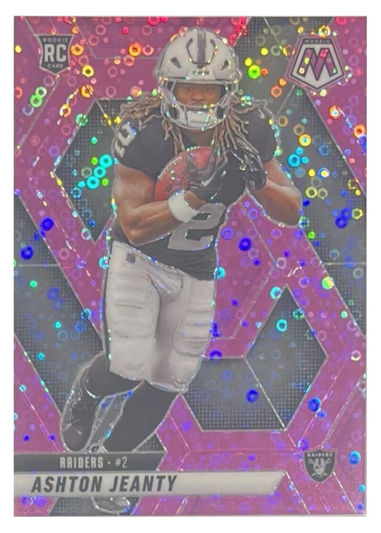 2025 Panini Mosaic Base Set Ashton Jeanty #345 card