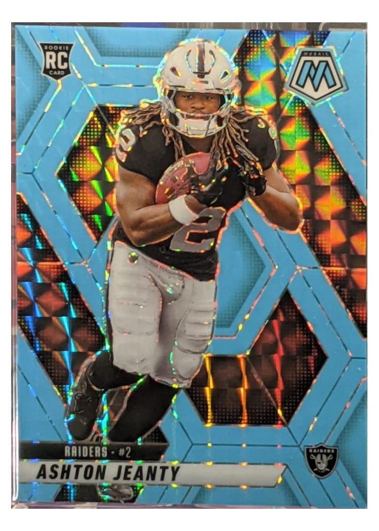 2025 Panini Mosaic Base Set Ashton Jeanty #345 card