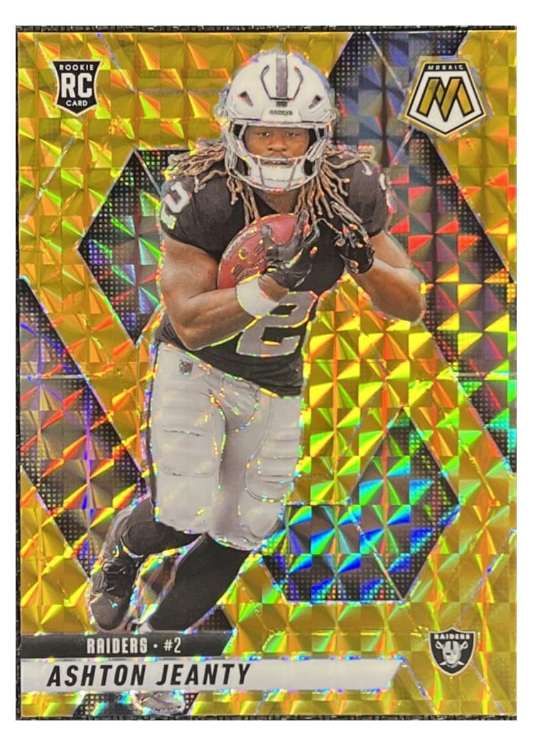 2025 Panini Mosaic Base Set Ashton Jeanty #345 card