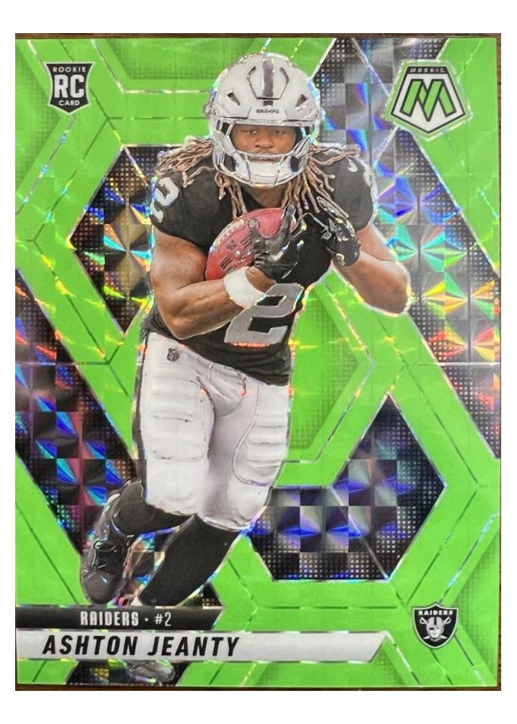 2025 Panini Mosaic Base Set Ashton Jeanty #345 card