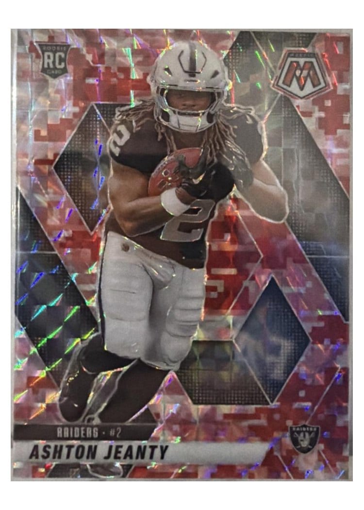 2025 Panini Mosaic Base Set Ashton Jeanty #345 card