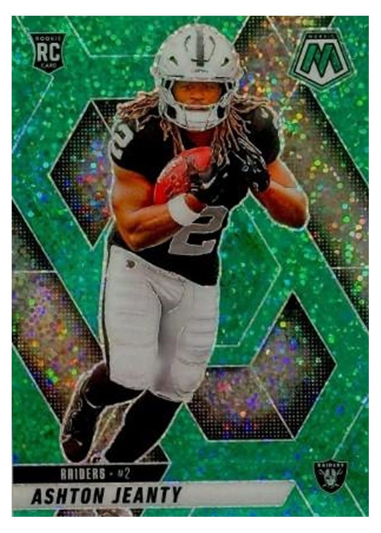 2025 Panini Mosaic Base Set Ashton Jeanty #345 card