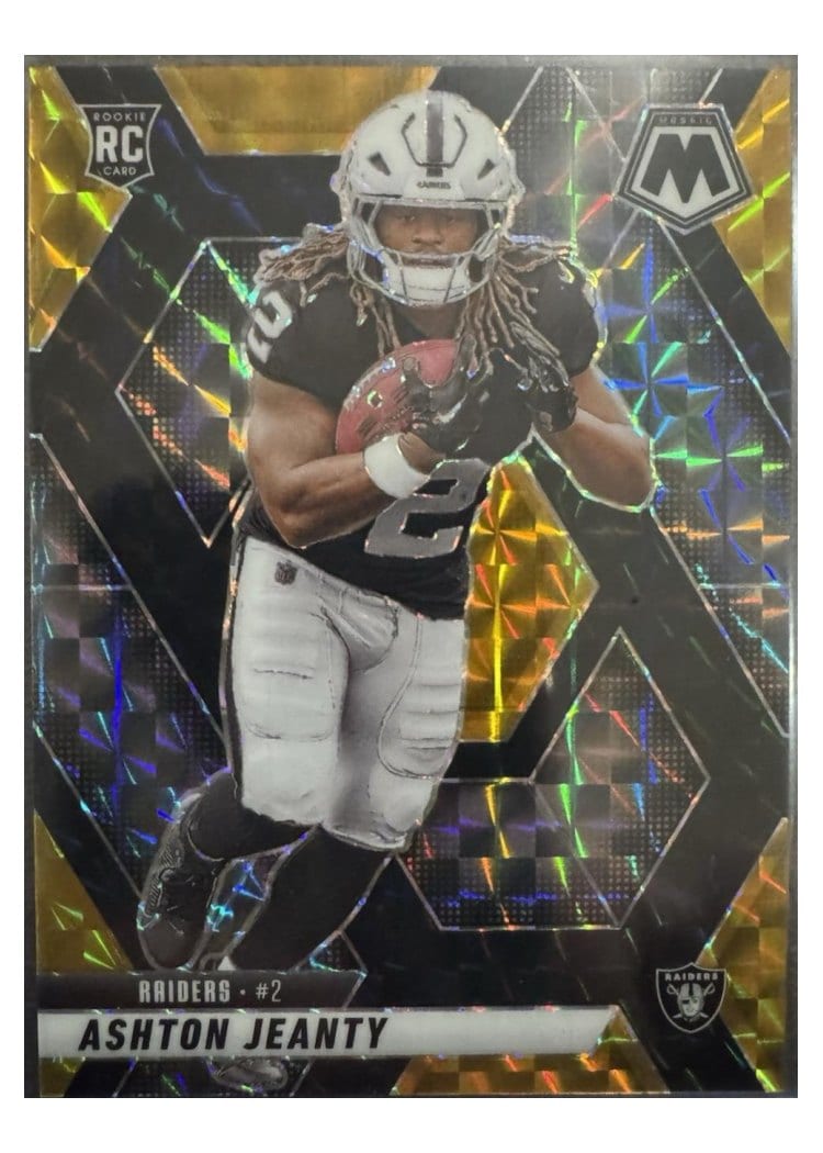 2025 Panini Mosaic Base Set Ashton Jeanty #345 card