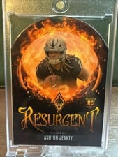 2025 Panini Phoenix Resurgent Snow Globe Ashton Jeanty #14 card