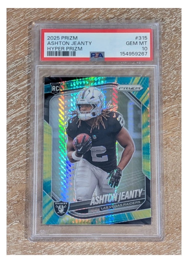 2025 Panini Prizm Base Set Ashton Jeanty #315 card
