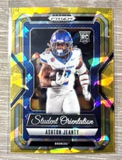 2025 Panini Prizm Draft Picks Student Orientation Ashton Jeanty #23