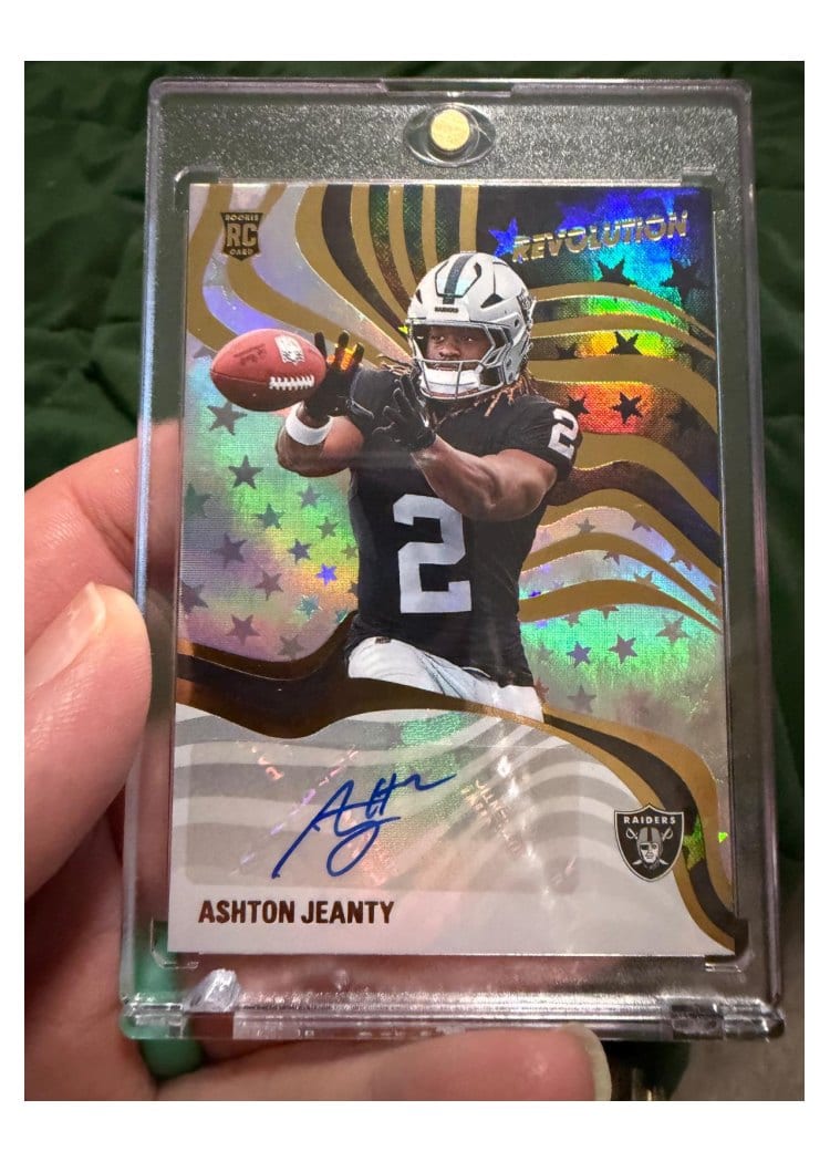 2025 Panini Revolution Revolution Signatures Ashton Jeanty #5