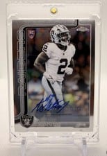 2025 Topps Chrome Rookies Autographs Ashton Jeanty #RA-AJ