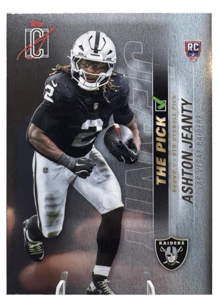 2025 Topps Signature Class The Pick Ashton Jeanty #TP-19 card