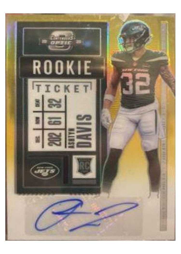 2020 Panini Contenders Optic Base Set Ashtyn Davis #179 card