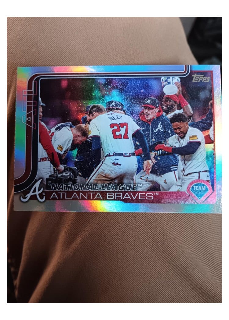 2025 Topps Base Set Atlanta Braves #110 card