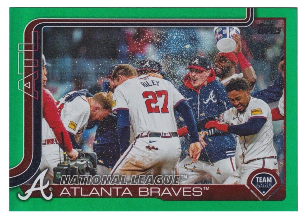2025 Topps Base Set Atlanta Braves #110 card