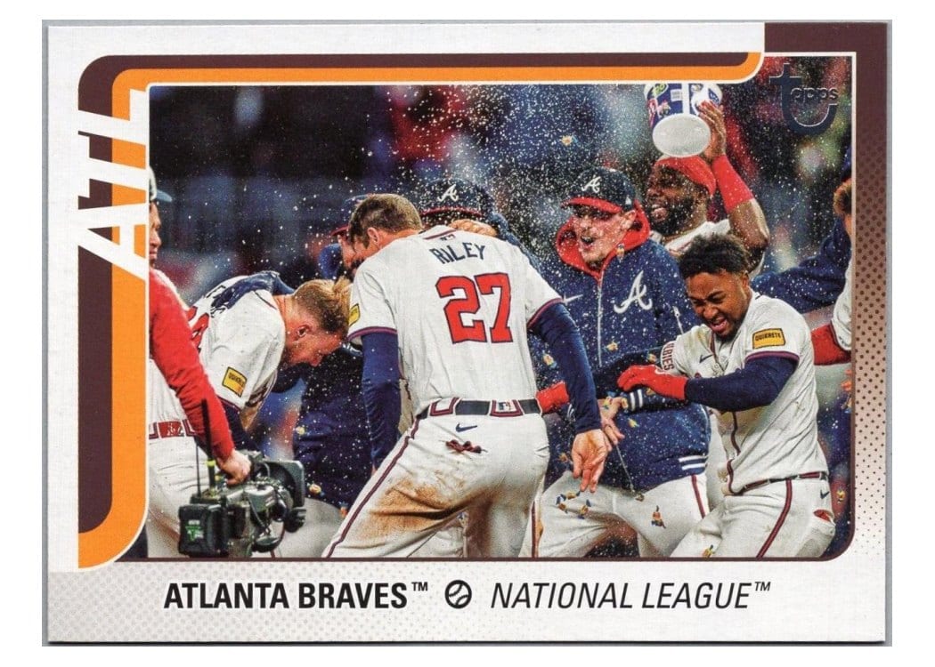 2025 Topps Base Set Atlanta Braves #110 card