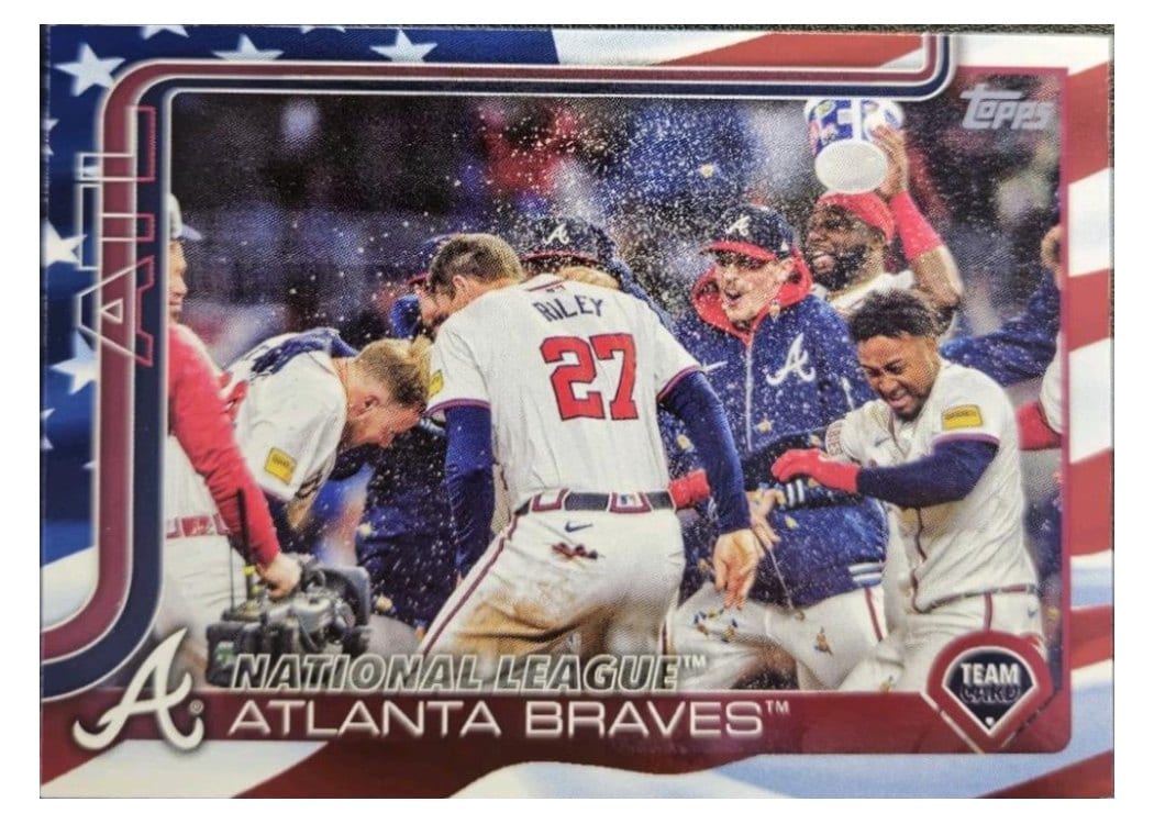 2025 Topps Base Set Atlanta Braves #110 card
