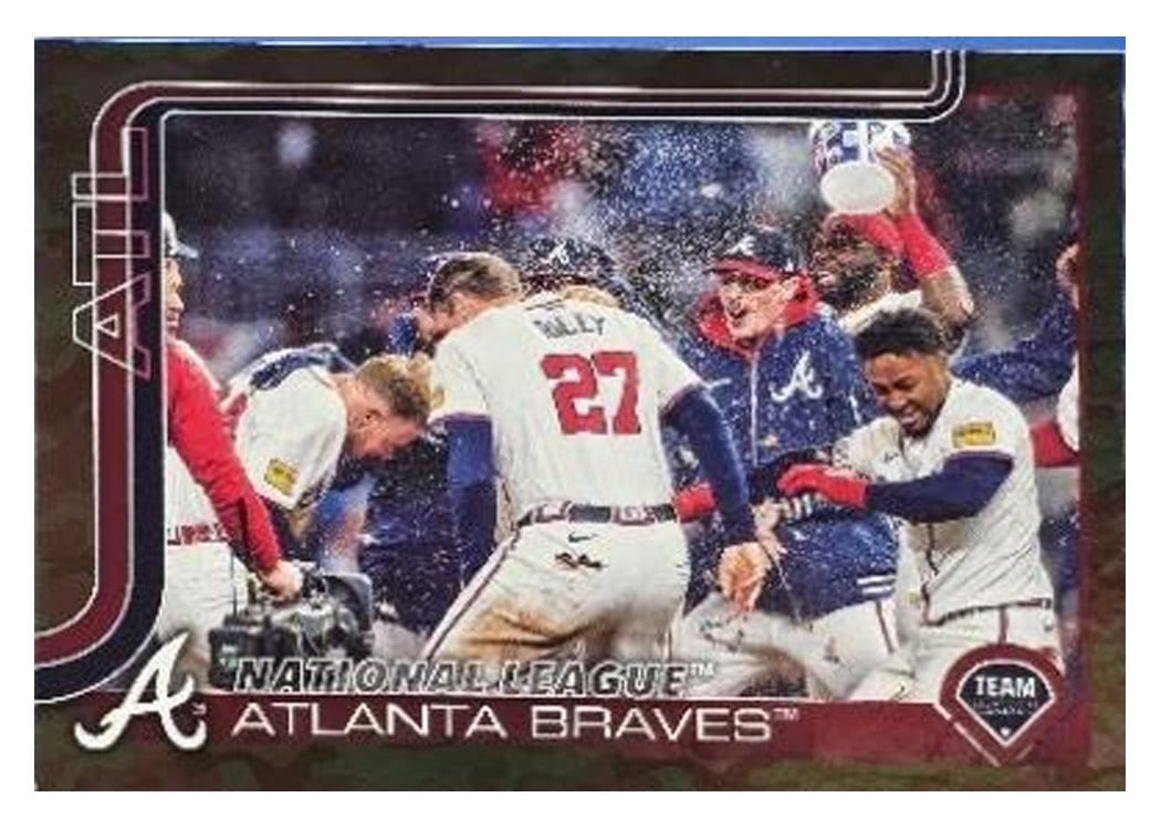 2025 Topps Base Set Atlanta Braves #110 card