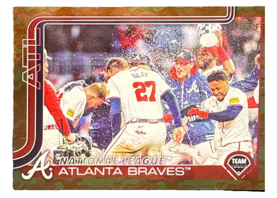 2025 Topps Base Set Atlanta Braves #110 card