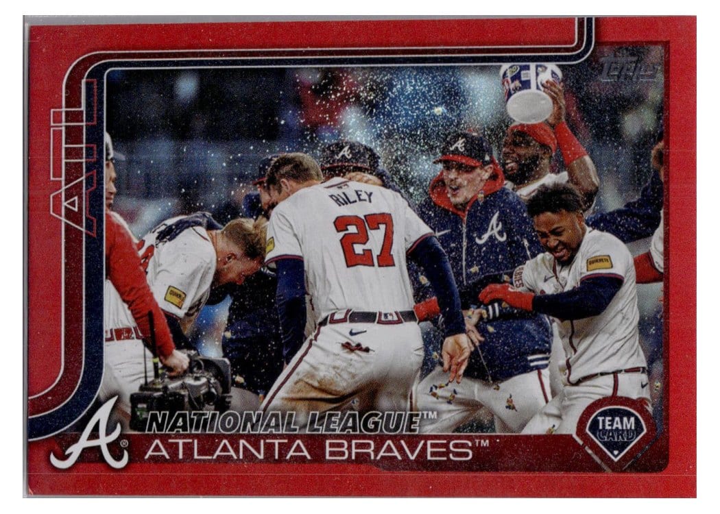2025 Topps Base Set Atlanta Braves #110 card