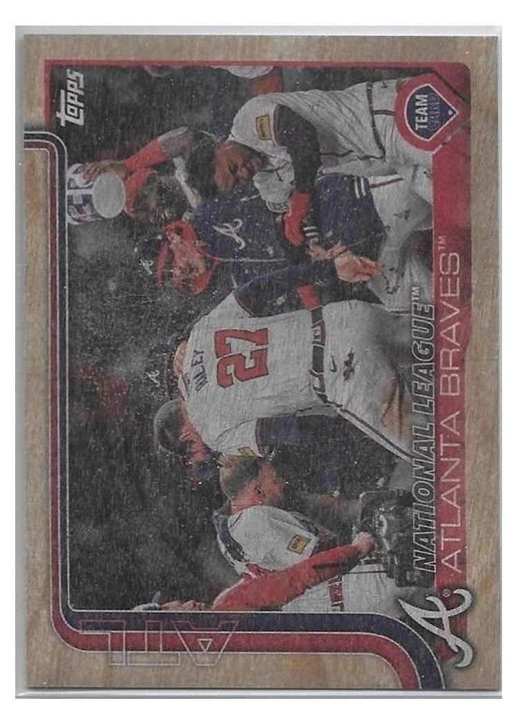 2025 Topps Base Set Atlanta Braves #110 card