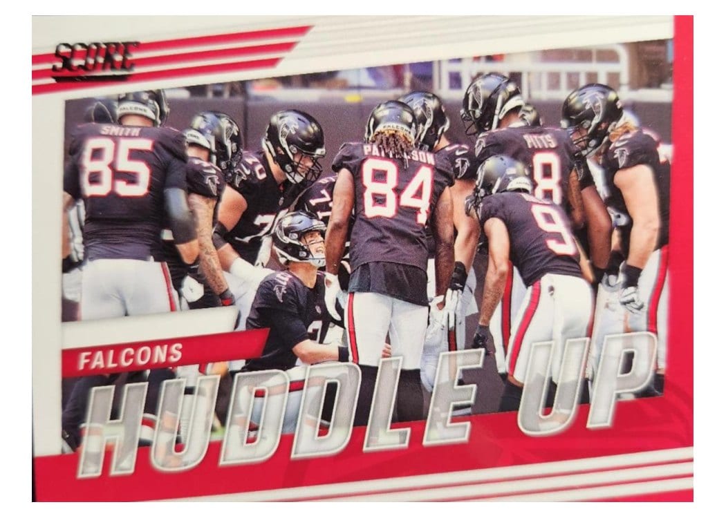 2022 Score Huddle Up Atlanta Falcons #HU-ATL card