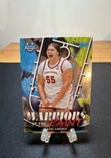 2024-25 Bowman University Chrome Warriors of the Paint Audi Crooks #WP-17 card