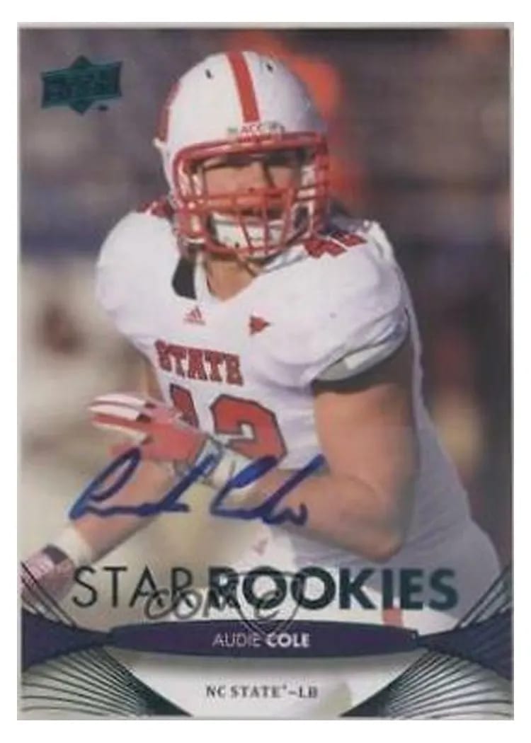 2012 Upper Deck Audie Cole #57 card