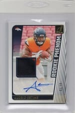 2024 Donruss Rookie Phenom Jersey Autographs Audric Estime #RJA-AES card