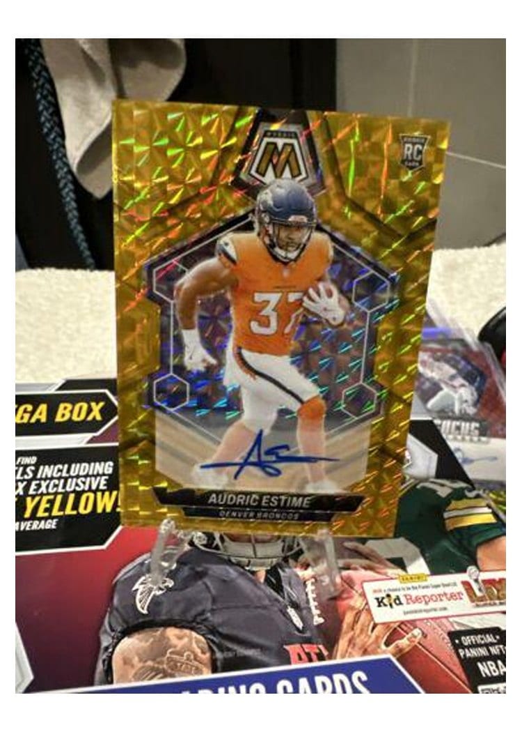 2024 Panini Mosaic Base Set Audric Estime #392 card