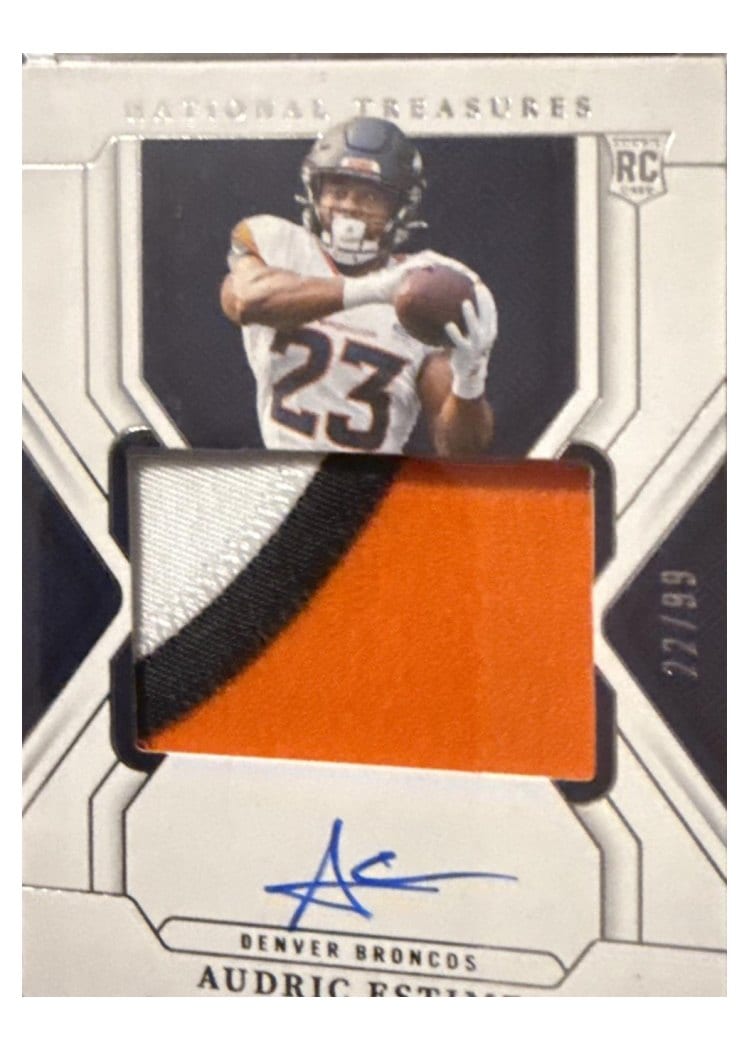 2024 Panini National Treasures Base Set Audric Estime #175 card