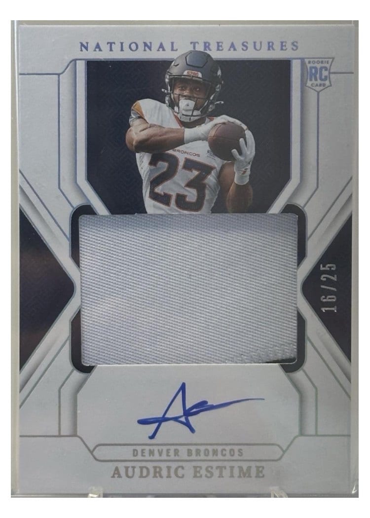 2024 Panini National Treasures Base Set Audric Estime #175 card