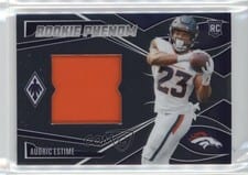 2024 Panini Phoenix Rookie Phenom Jersey Audric Estime #RPJ-AEE card