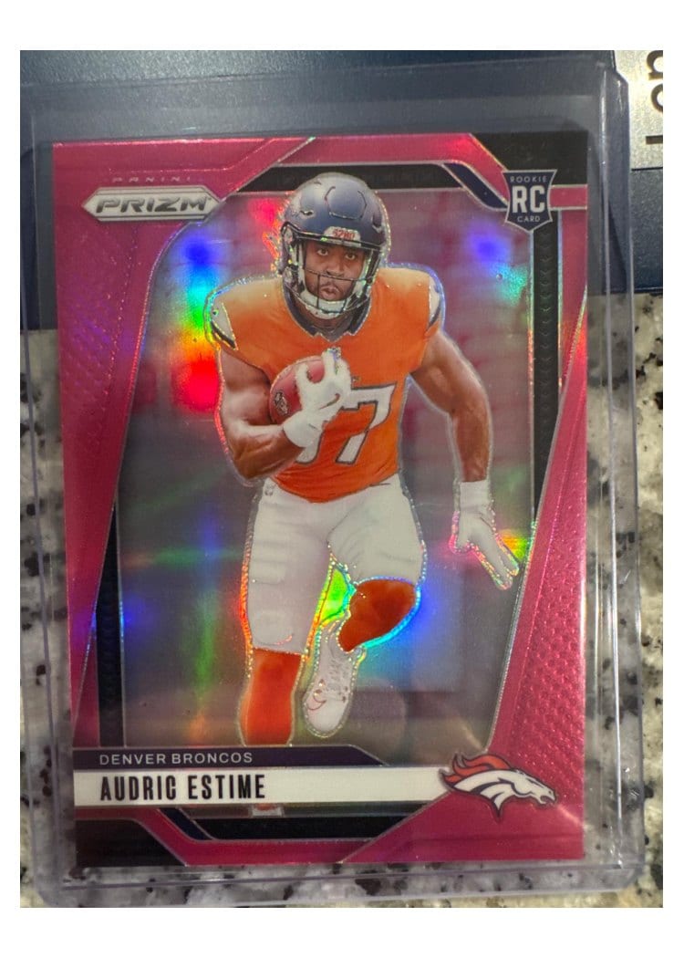 2024 Panini Prizm Base Set Audric Estime #306 card
